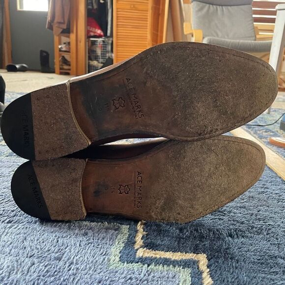 Ace Marks Leather Chelsea Boot Men’s 11.5 - Picture 8 of 11